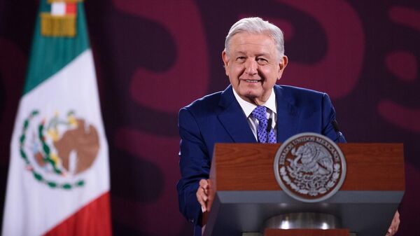 El presidente de México, Andrés Manuel López Obrador. - Sputnik Mundo