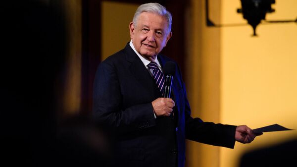 El presidente de México, Andrés Manuel López Obrador. - Sputnik Mundo