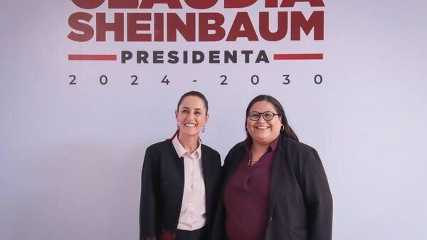 Claudia Sheinbaum y Citlali Hernández Mora - Sputnik Mundo