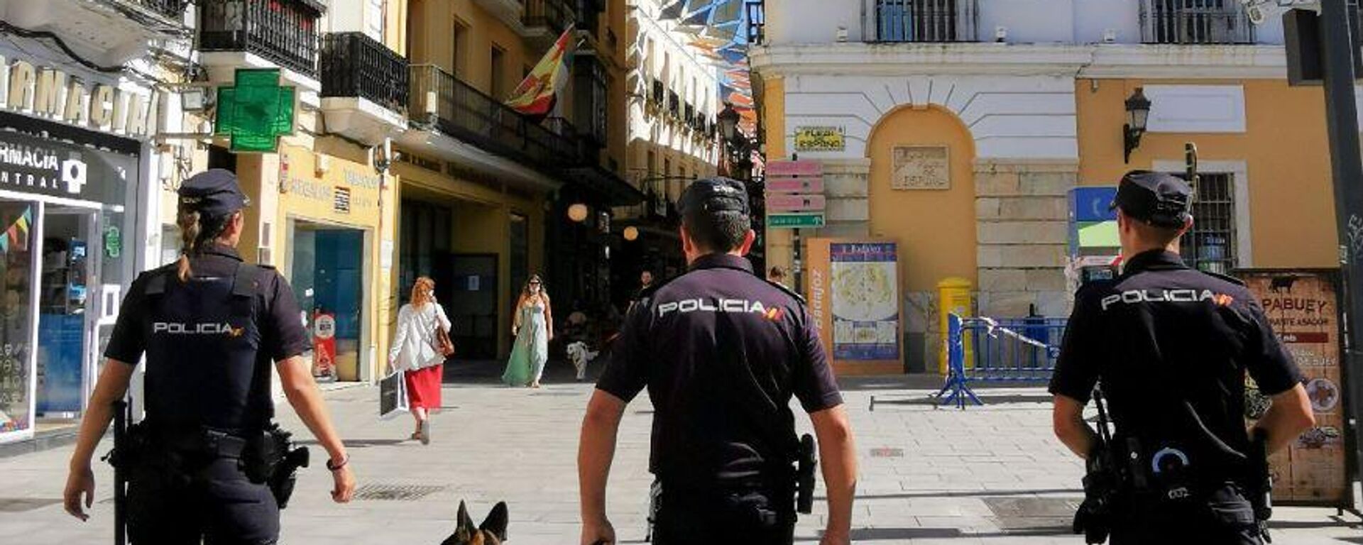 Agentes de la Policía Nacional española  - Sputnik Mundo, 1920, 25.08.2024