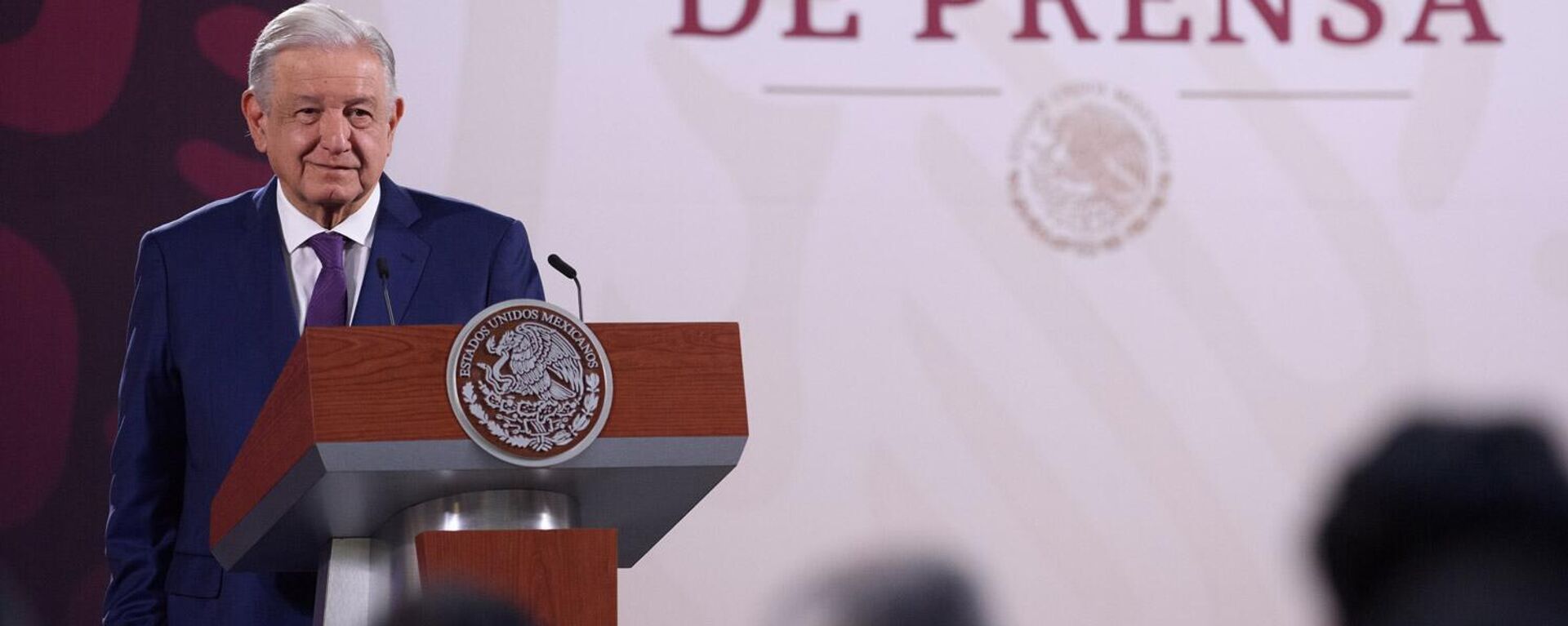 El presidente de México, Andrés Manuel López Obrador. - Sputnik Mundo, 1920, 27.08.2024