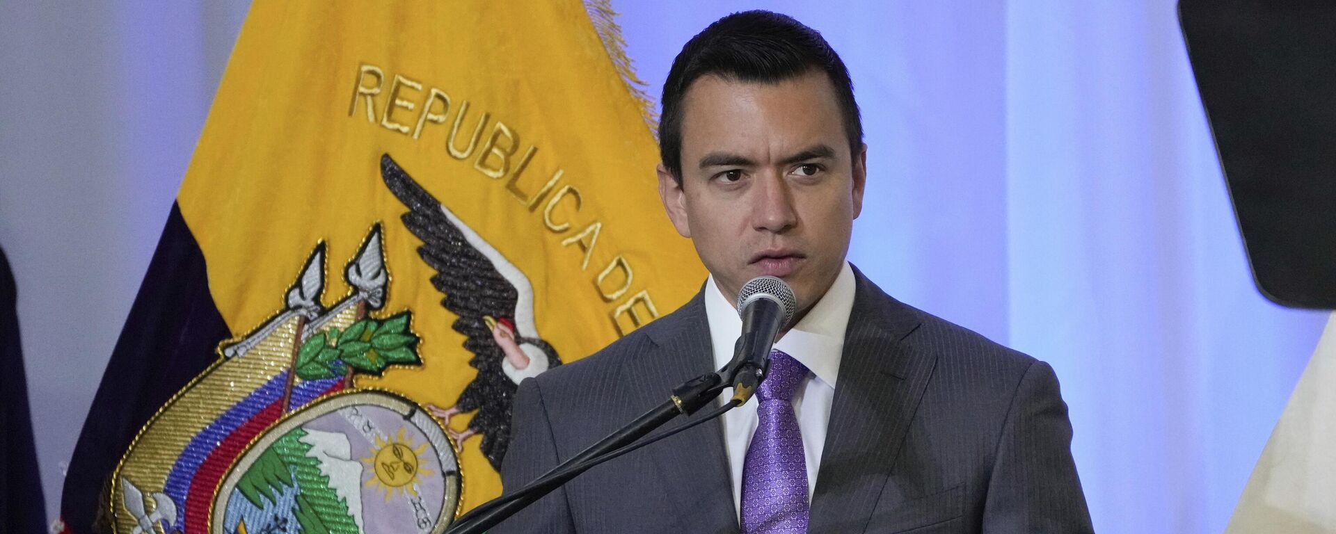 Presidente de Ecuador, Daniel Noboa, el 21 de abril de 2024 - Sputnik Mundo, 1920, 15.11.2024