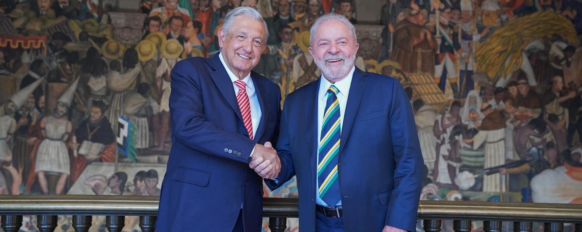 Los presidentes de México, Andrés Manuel López Obrador, y de Brasil, Luiz Inacio Lula da Silva. - Sputnik Mundo, 1920, 03.09.2024