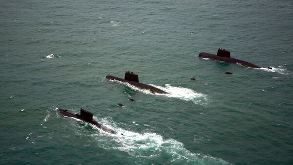 Submarinos argentinos en el mar - Sputnik Mundo