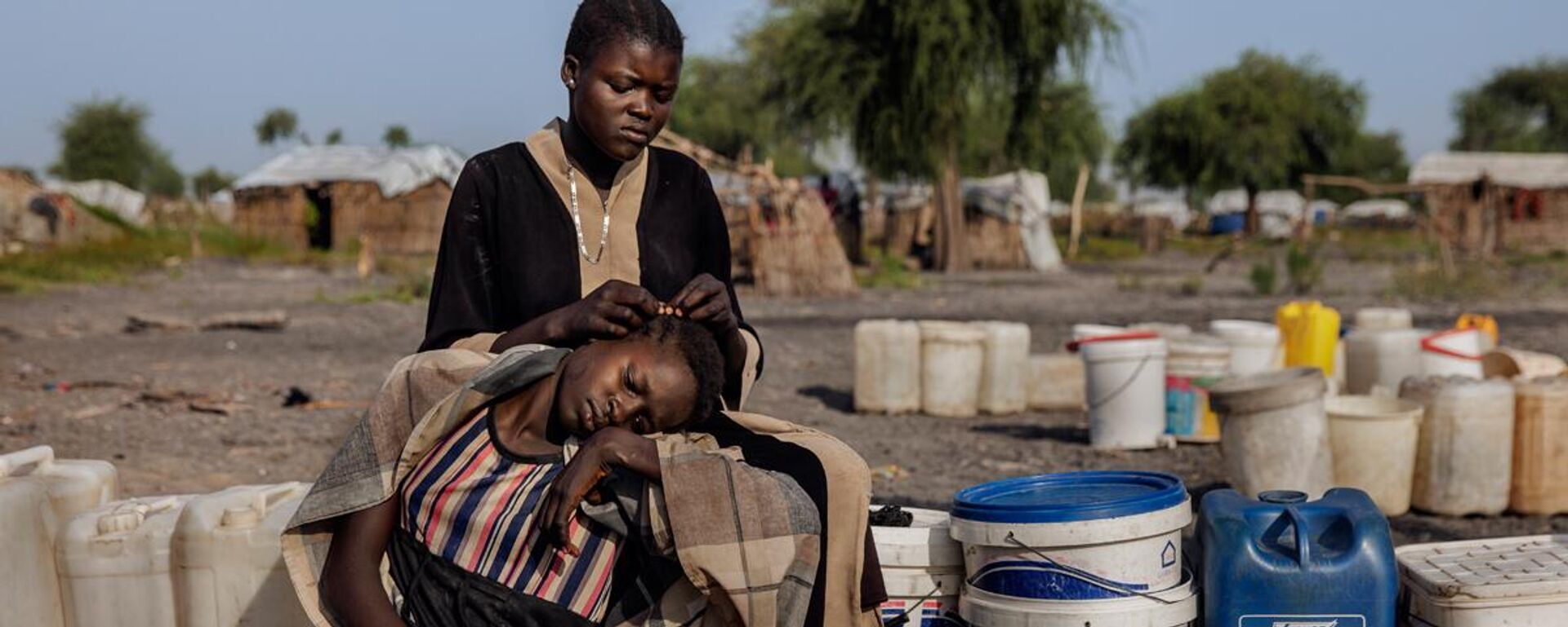La obra El clima real de Sudán del Sur del fotógrafo británico Luke Dray. 2.º lugar. Noticias principales, series. - Sputnik Mundo, 1920, 04.09.2024