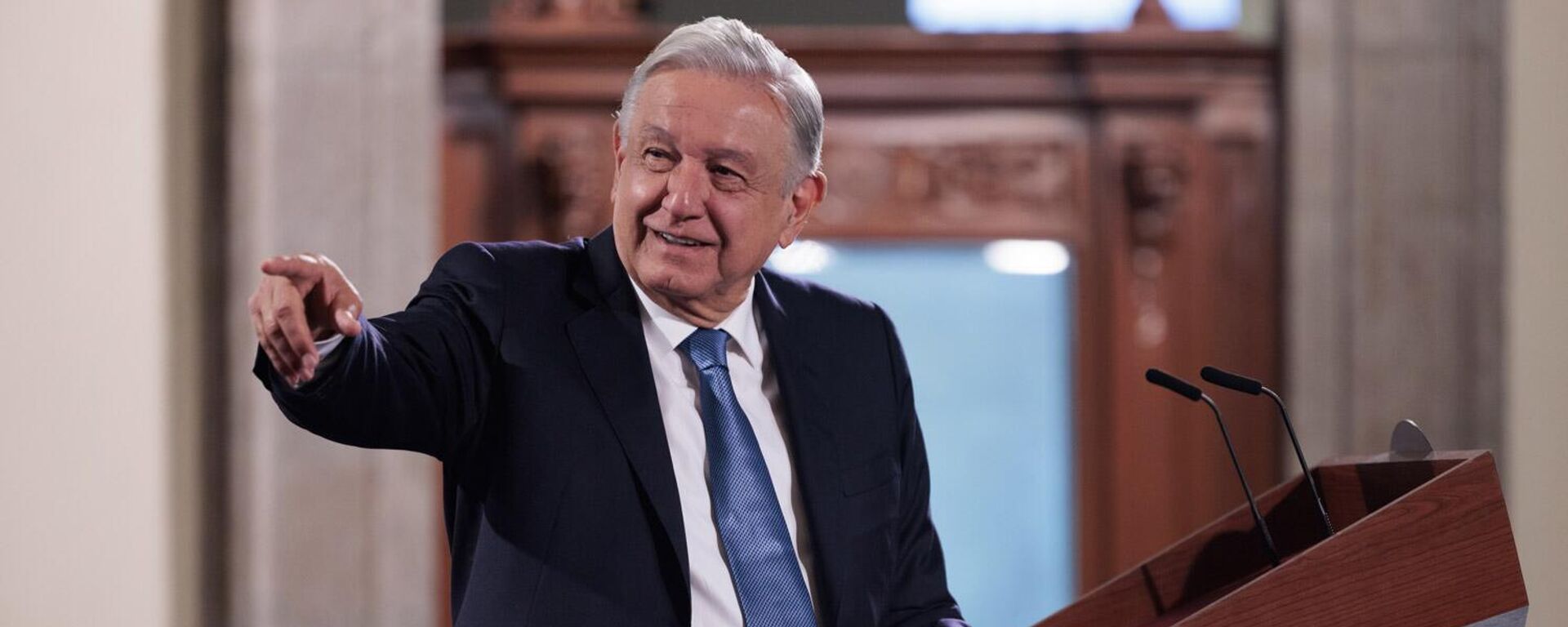 El presidente de México, Andrés Manuel López Obrador. - Sputnik Mundo, 1920, 04.09.2024