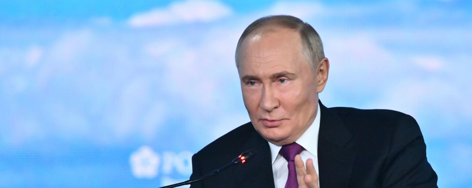 El presidente ruso, Vladímir Putin, en el Foro Económico Oriental - Sputnik Mundo, 1920, 05.09.2024