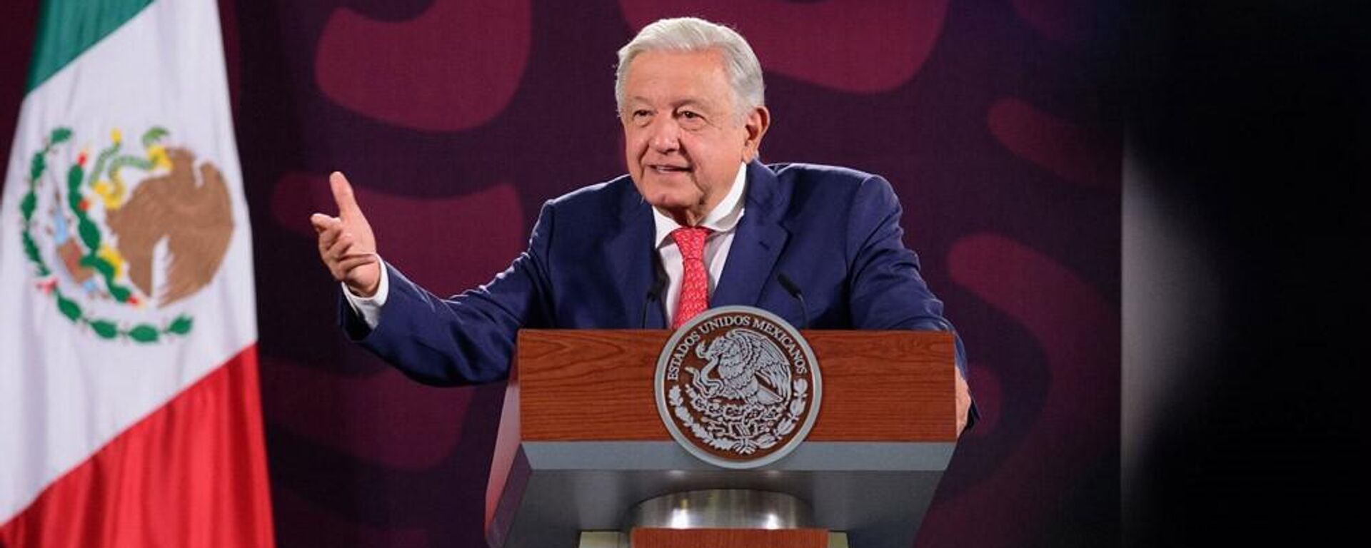 El presidente de México, Andrés Manuel López Obrador. - Sputnik Mundo, 1920, 05.09.2024