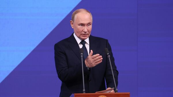 Vladímir Putin, presidente de Rusia - Sputnik Mundo