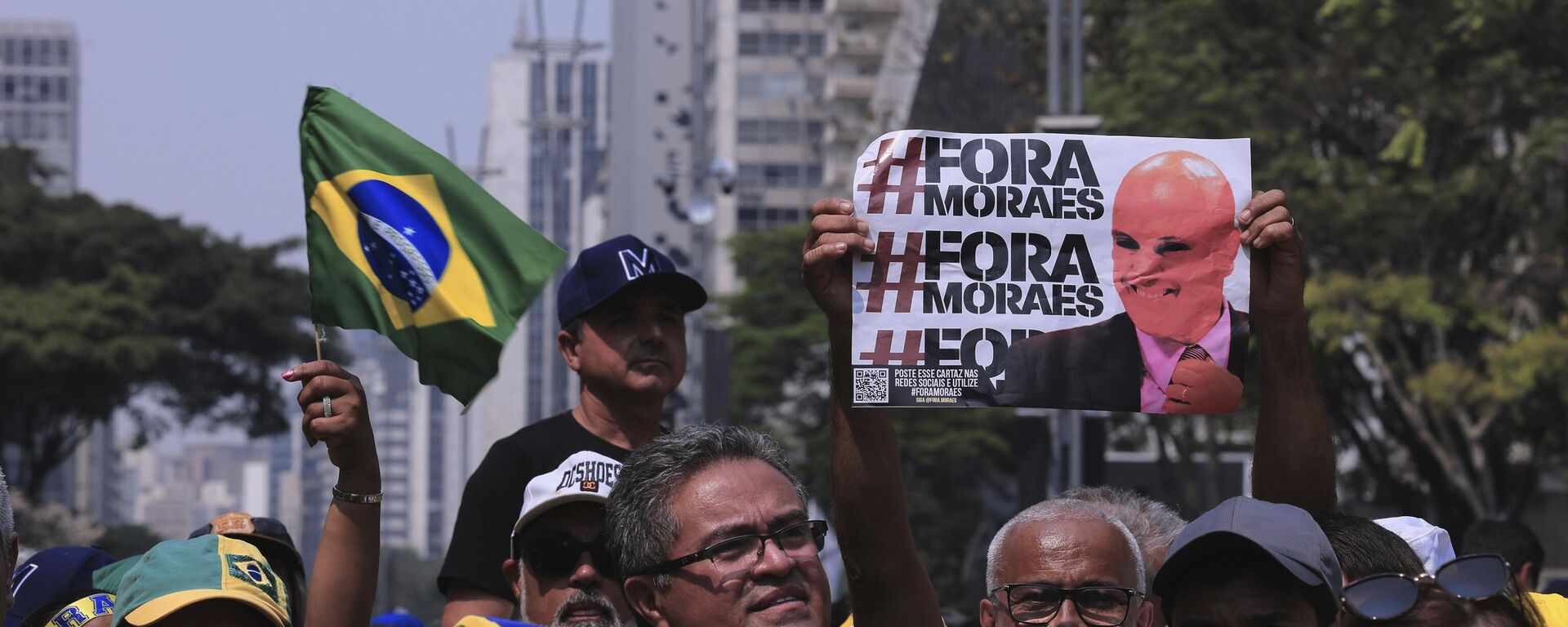 Protestas en Brasil contra el ministro Alexandre de Moraes - Sputnik Mundo, 1920, 07.09.2024