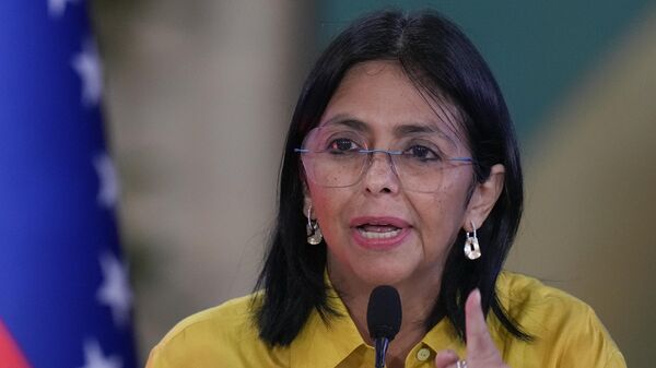 Delcy Rodriguez, vicepresidenta de Venezuela - Sputnik Mundo