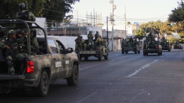La violencia en Culiacán, Sinaloa, al norte de México, continúa. - Sputnik Mundo