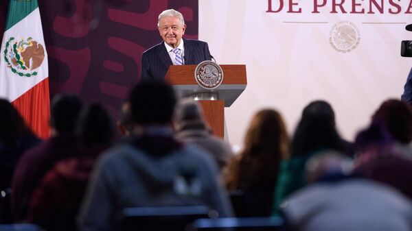 El presidente de México, Andrés Manuel López Obrador. - Sputnik Mundo