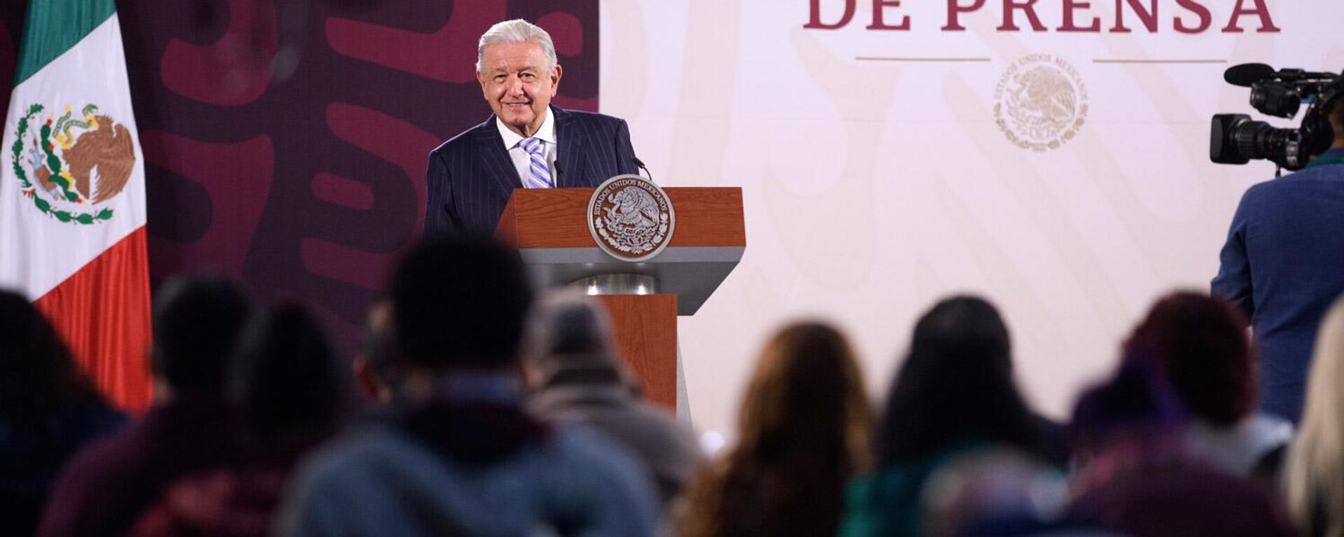 El presidente de México, Andrés Manuel López Obrador. - Sputnik Mundo, 1920, 09.09.2024