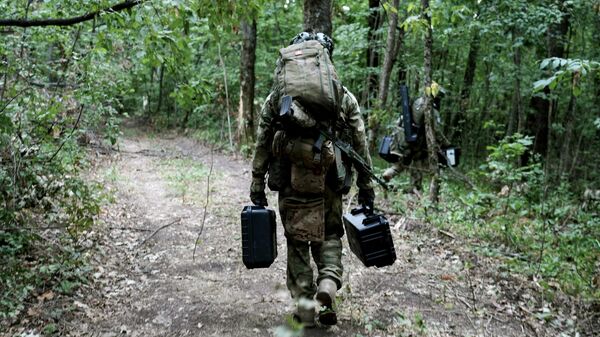 Brigada de Acero: fuerzas especiales de la Guardia Rusa en la región de Jarkov. - Sputnik Mundo