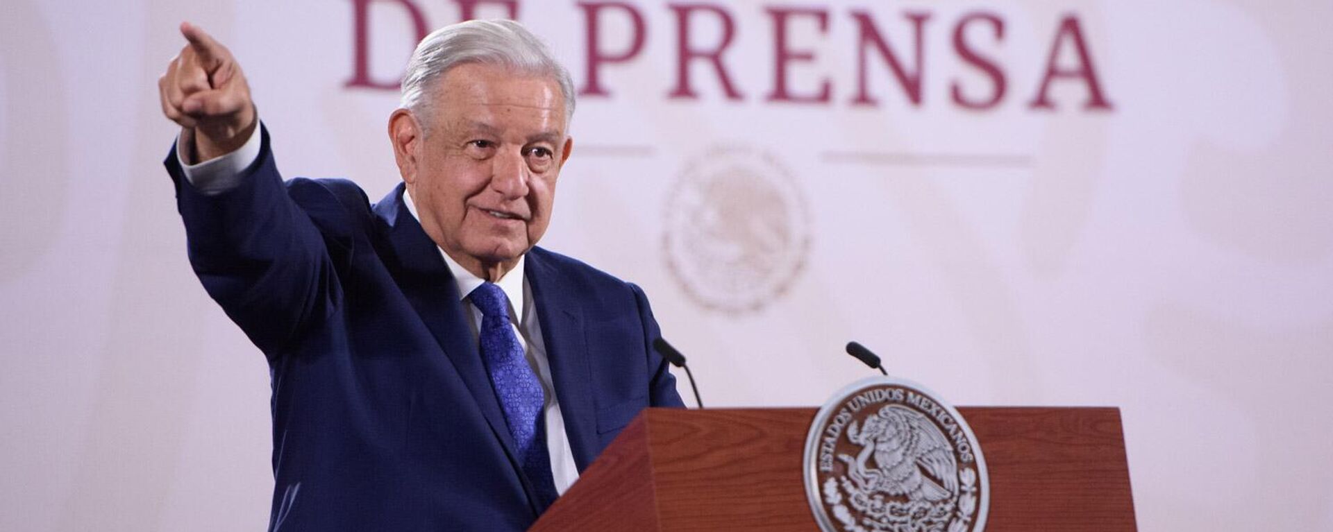 El presidente de México, Andrés Manuel López Obrador. - Sputnik Mundo, 1920, 11.09.2024