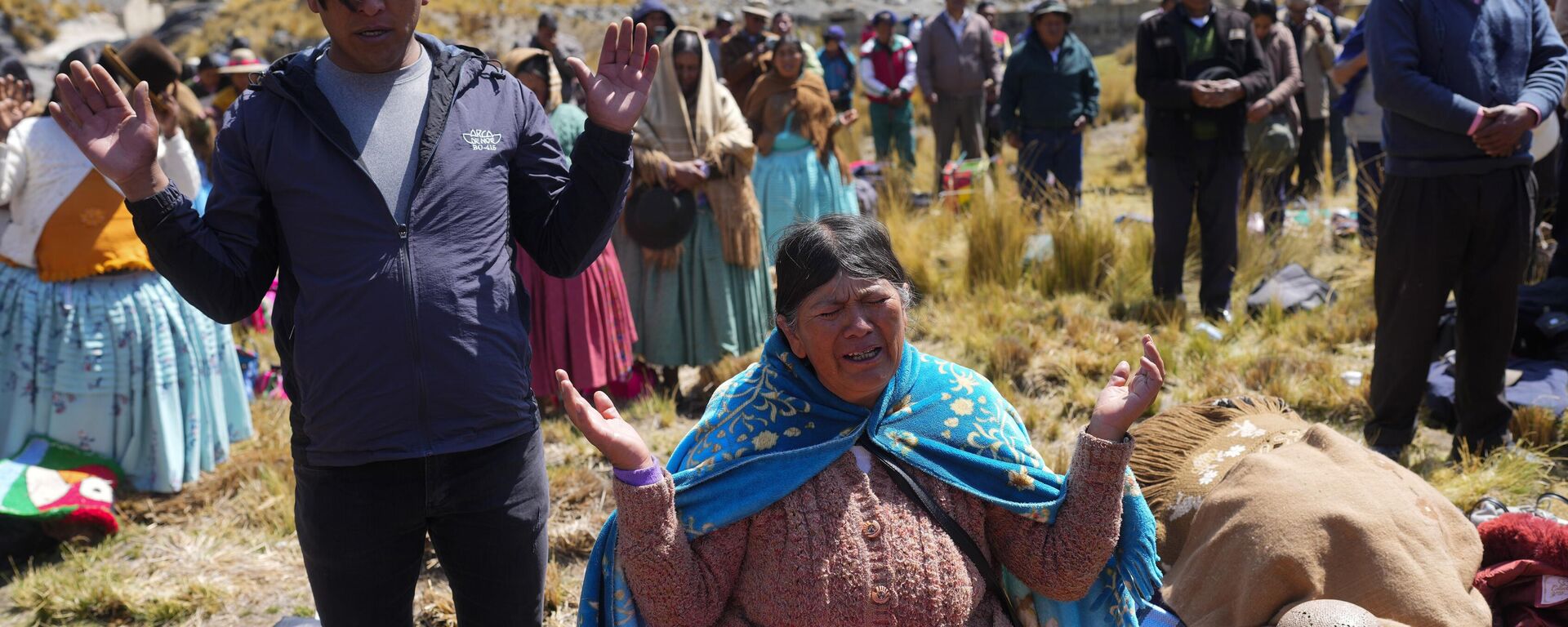 Bolivianos rezan por lluvia en medio de la sequía en Bolivia (archivo) - Sputnik Mundo, 1920, 13.09.2024