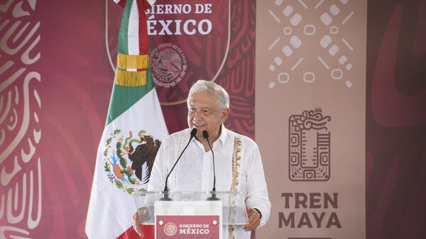 Andrés Manuel López Obrador, presidente de México - Sputnik Mundo