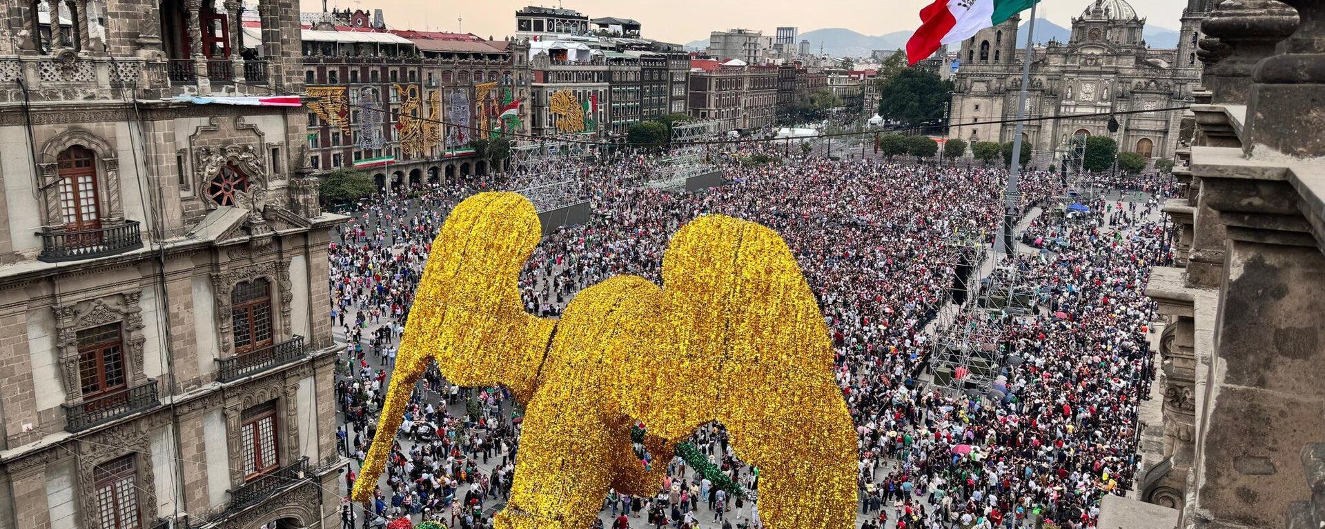 Zócalo de la CDMX - Sputnik Mundo, 1920, 16.09.2024