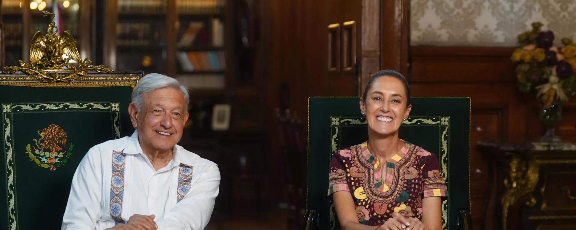 AMLO y Claudia Sheinbaum - Sputnik Mundo, 1920, 01.10.2024