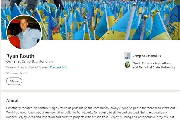 Captura de pantalla de las cuentas de Ryan Wesley Routh, sospechoso de un intento de asesinato del expresidente estadounidense Donald Trump. - Sputnik Mundo