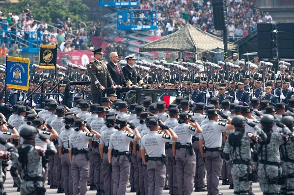 El evento estuvo encabezado por el presidente, Andrés Manuel López Obrador. - Sputnik Mundo