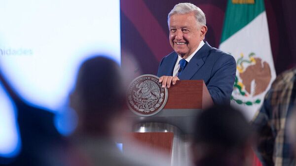 El presidente de México, Andrés Manuel López Obrador. - Sputnik Mundo