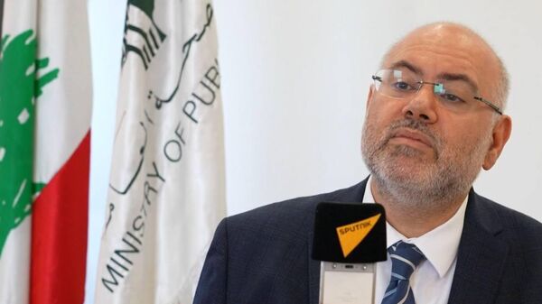 El ministro de Salud del Líbano, Firas Abiad - Sputnik Mundo