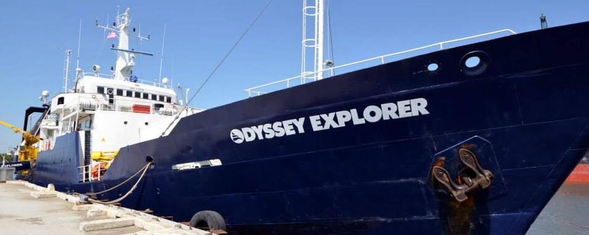 Buque de la empresa Odyssey Marine Exploration. Foto: Redes Sociales - Sputnik Mundo, 1920, 20.09.2024