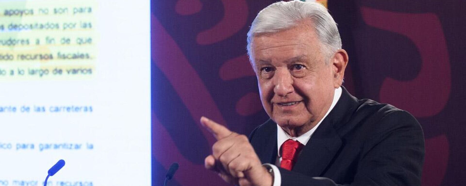 El presidente de México, Andrés Manuel López Obrador. - Sputnik Mundo, 1920, 23.09.2024