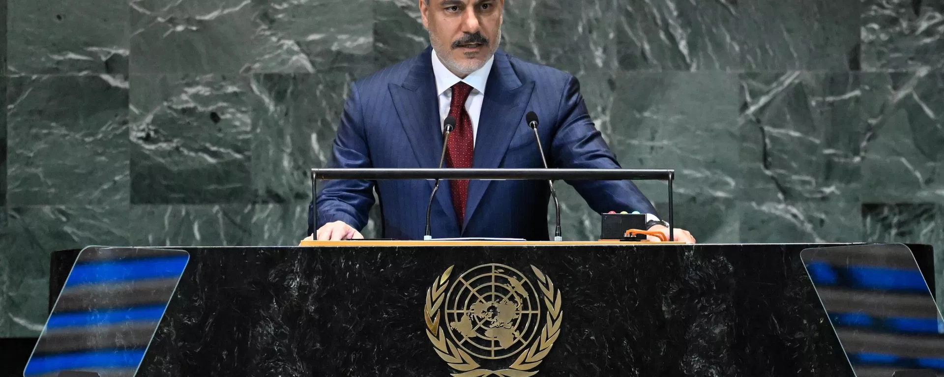 El ministro de Asuntos Exteriores turco, Hakan Fidan - Sputnik Mundo, 1920, 24.09.2024