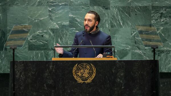 Nayib Bukele - Sputnik Mundo