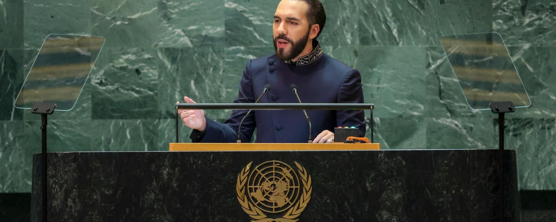 Nayib Bukele - Sputnik Mundo, 1920, 25.09.2024