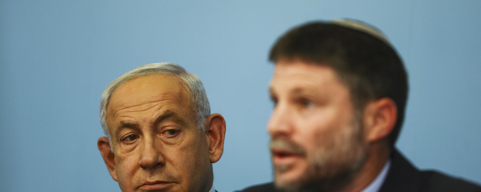 Benjamín Netanyahu y Bezalel Smotrich - Sputnik Mundo, 1920, 26.09.2024