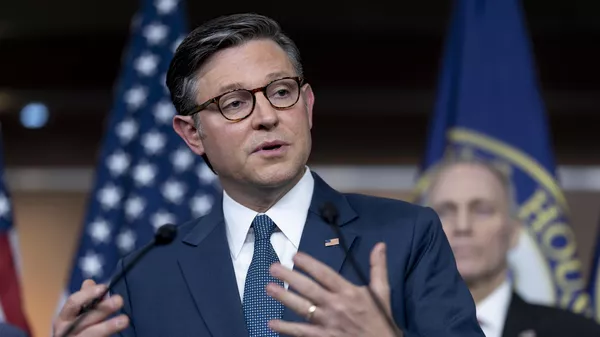 Mike Johnson, presidente de la Cámara de Representantes - Sputnik Mundo