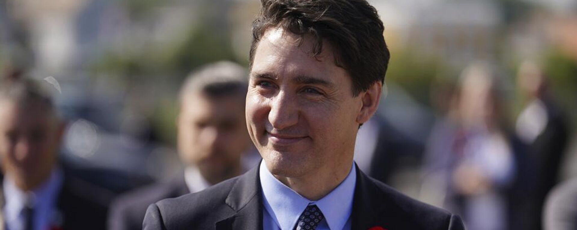 El primer ministro canadiense, Justin Trudeau, antes de la ceremonia del Gobierno de Canadá para conmemorar el 80 aniversario del Día D, en Juno Beach en Courseulles-sur-Mer, Normandía, Francia, jueves 6 de junio de 2024.  - Sputnik Mundo, 1920, 26.09.2024