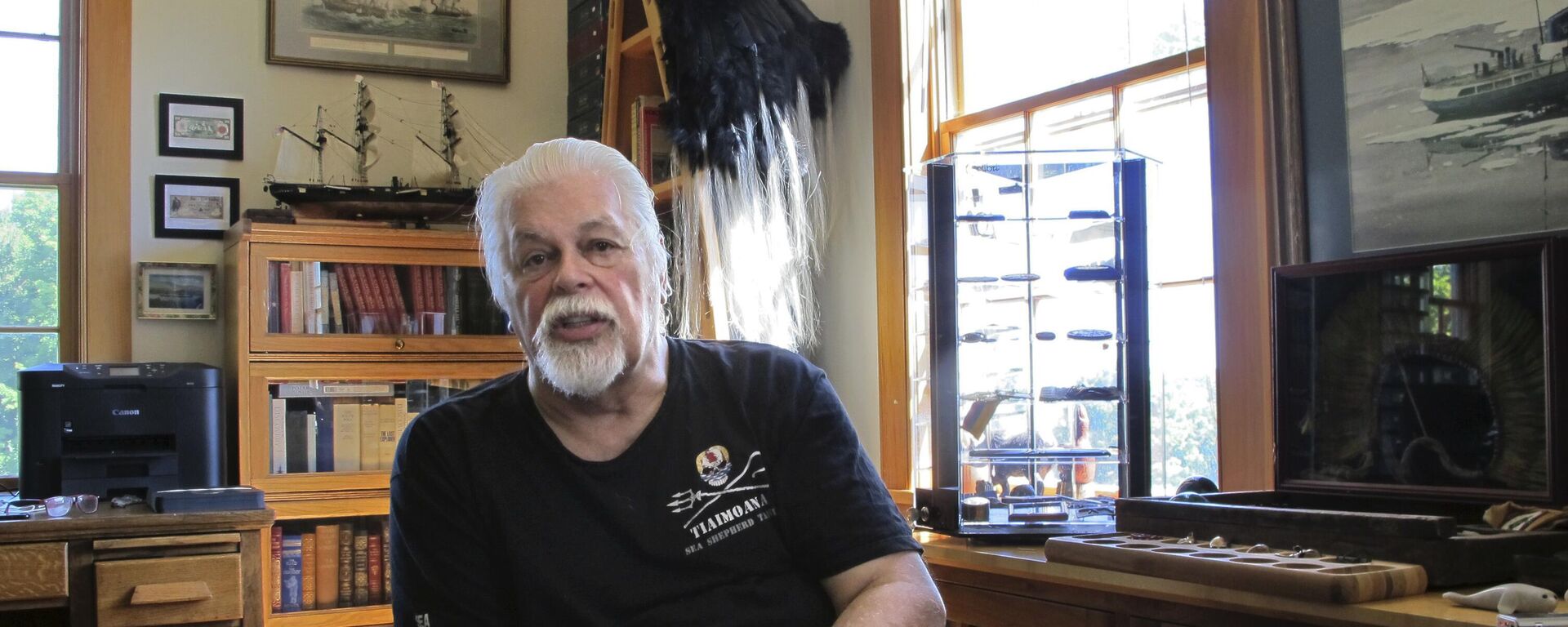Paul Watson, uno de los fundadores de las organizaciones Greenpeace y Sea Shepherd - Sputnik Mundo, 1920, 18.12.2024