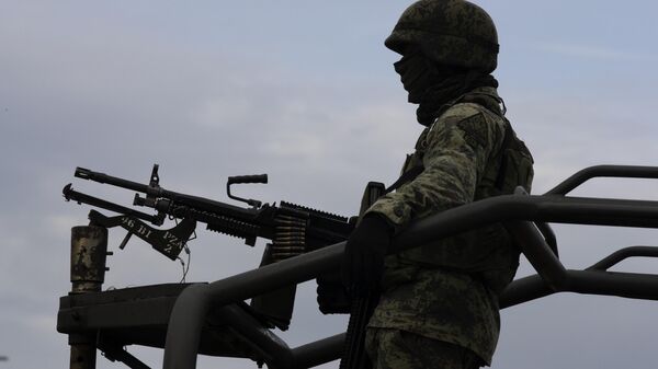 Un soldado del Ejército mexicano (imagen referencial) - Sputnik Mundo