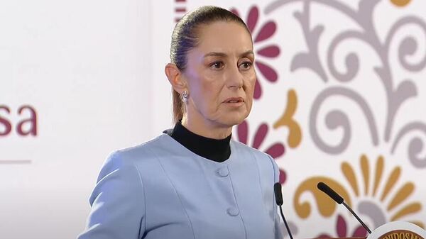 La presidenta de México, Claudia Sheinbaum. - Sputnik Mundo