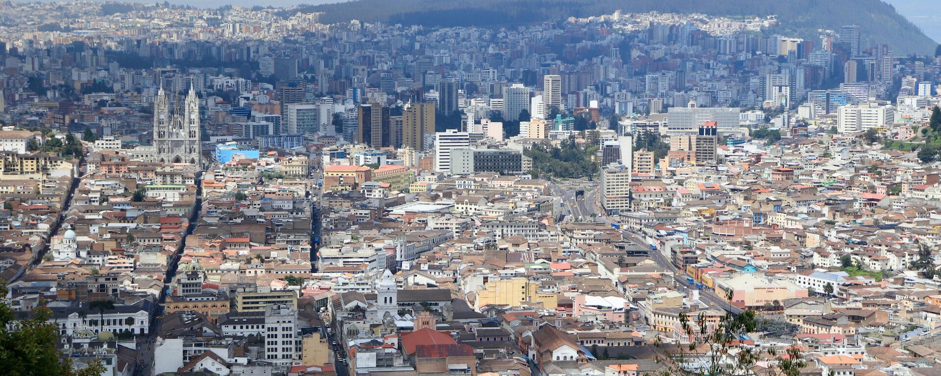 Vista aérea de la ciudad de Quito, en Ecuador - Sputnik Mundo, 1920, 10.10.2024