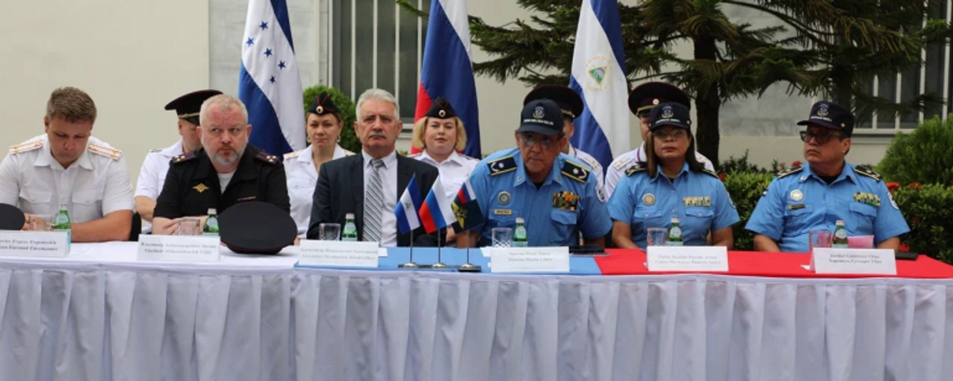 Ceremonia en el Centro de Capacitación del Ministerio del Interior de Rusia en Nicaragua - Sputnik Mundo, 1920, 11.10.2024