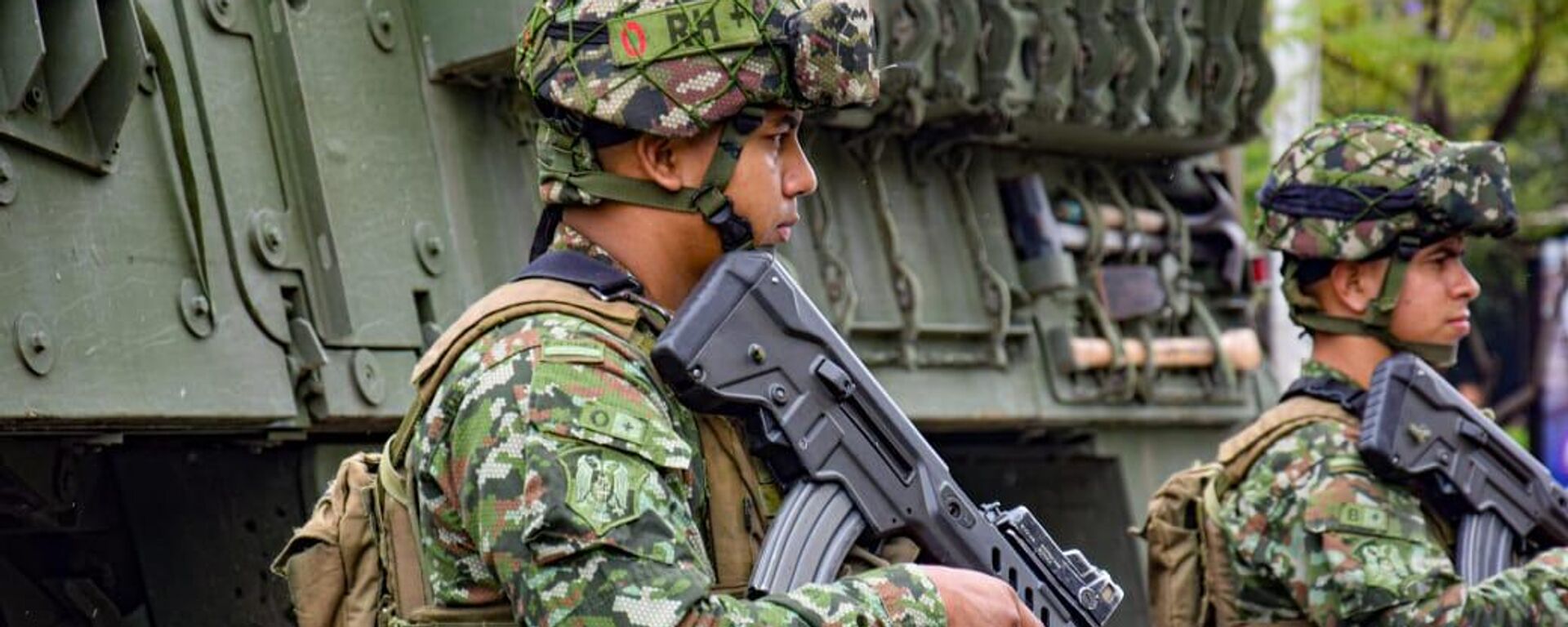 Militares colombianos lanzaron una operación contra un grupo armado disidente de las FARC en el departamento de Cauca. - Sputnik Mundo, 1920, 13.10.2024