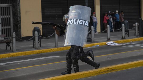 Policía Nacional de Perú (PNP)  - Sputnik Mundo