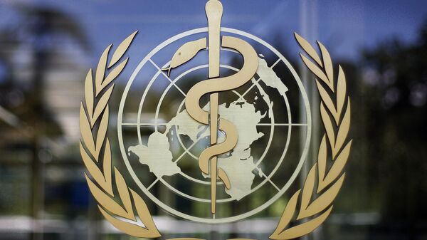 Logo de la Organización Mundial de la Salud (OMS) - Sputnik Mundo
