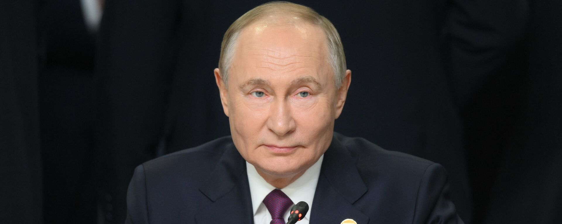 Vladímir Putin, presidente de Rusia, durante la sesión plenaria de la Cumbre de los BRICS en el formato BRICS Plus, Kazán, Rusia, el 24 de octubre de 2024 - Sputnik Mundo, 1920, 24.10.2024