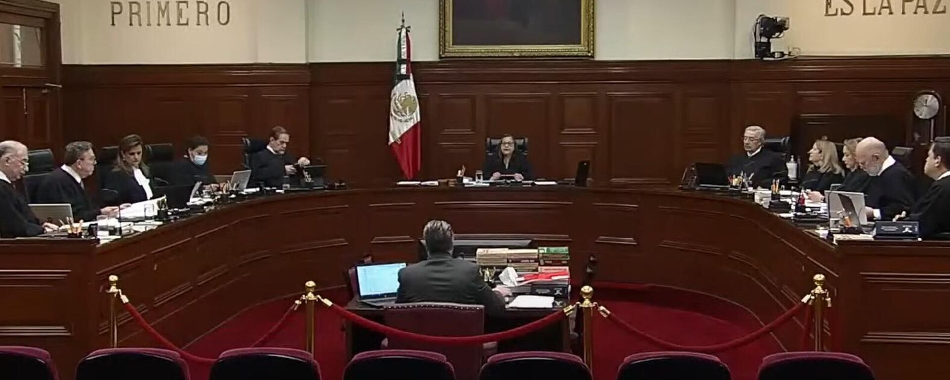 La mayor parte de los ministros de la Suprema Corte de Justicia de la Nación (SCJN) de México presentaron su renuncia. - Sputnik Mundo, 1920, 30.10.2024