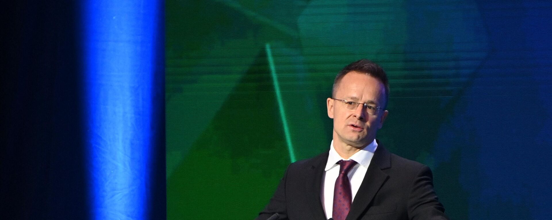 Peter Szijjarto, ministro de Asuntos Exteriores húngaro, interviene en la 2.ª Conferencia Internacional de Minsk sobre Seguridad Euroasiática  - Sputnik Mundo, 1920, 31.10.2024