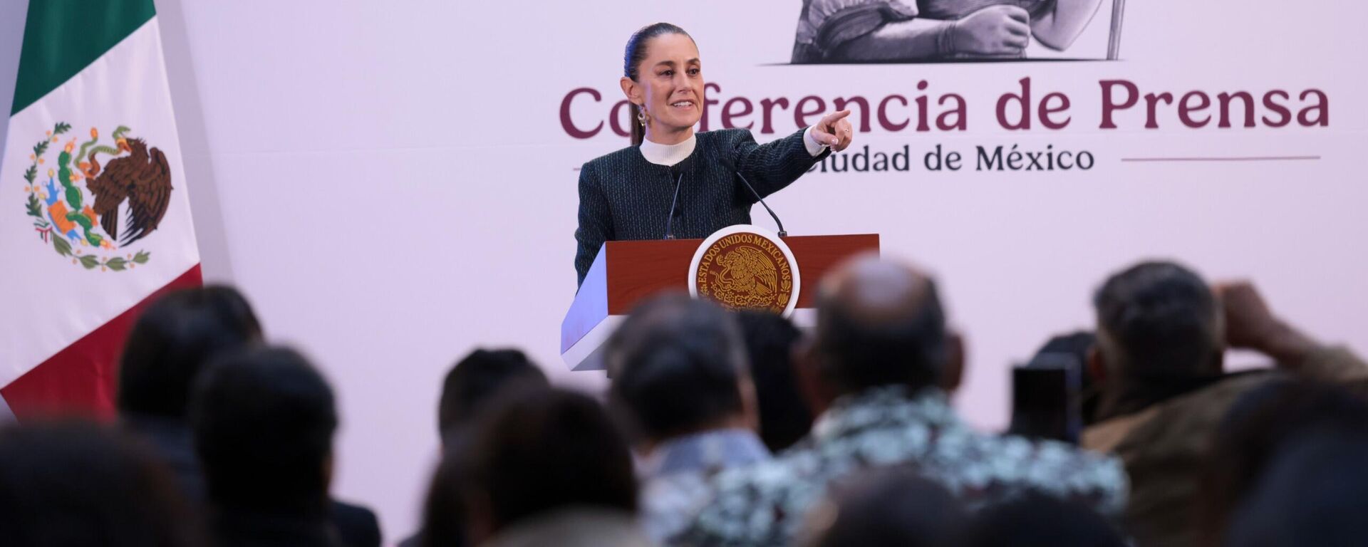 La presidenta de México, Claudia Sheinbaum. - Sputnik Mundo, 1920, 31.10.2024