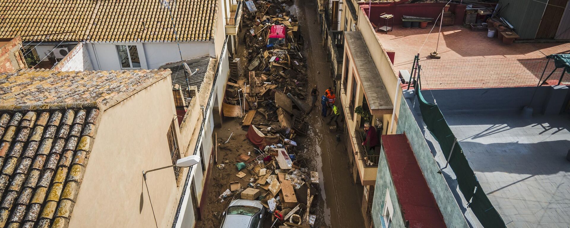 Consecuencias de inundaciones en España - Sputnik Mundo, 1920, 02.11.2024