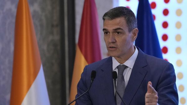 Pedro Sánchez, presidente del Gobierno de España - Sputnik Mundo